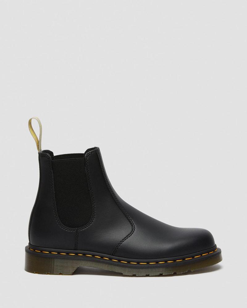 Botines Chelsea Dr Martens Vegan 2976 Felix Hombre Negros | MX 30OKI